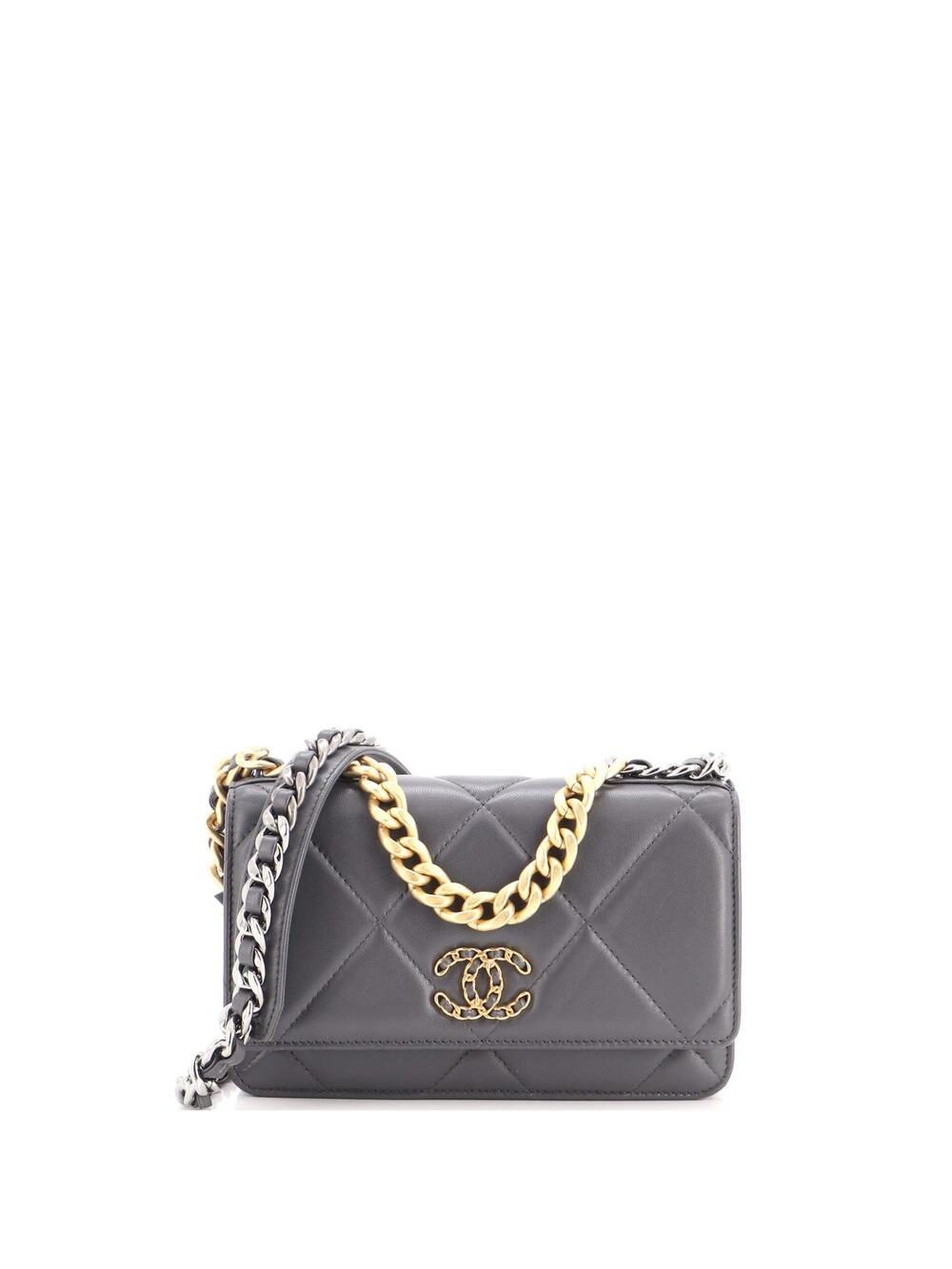 Chanel 19 Wallet On Chain Quilted #323609C36B